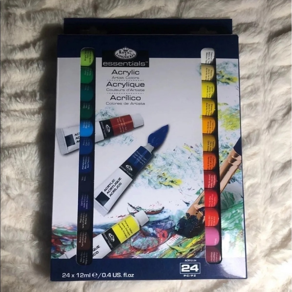 Royal & Langnickel Acrylic Paint Set 24p